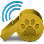 dog whistle android application logo